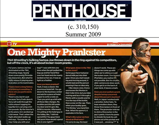 Samoa Joe In Penthouse 1 of 2