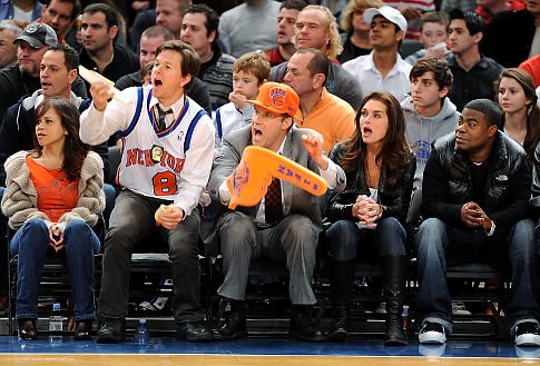 Kip James At Knicks Game