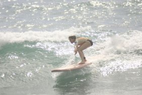 Lilian Garcia Surfing