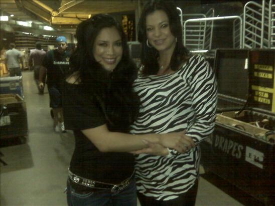 Candice Michelle At SmackDown! Taping