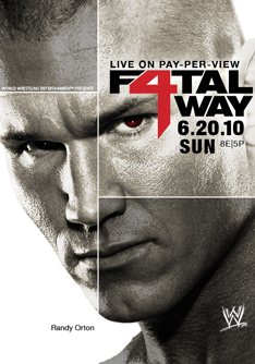 WWE Fatal Fourway 2010 PPV Poster