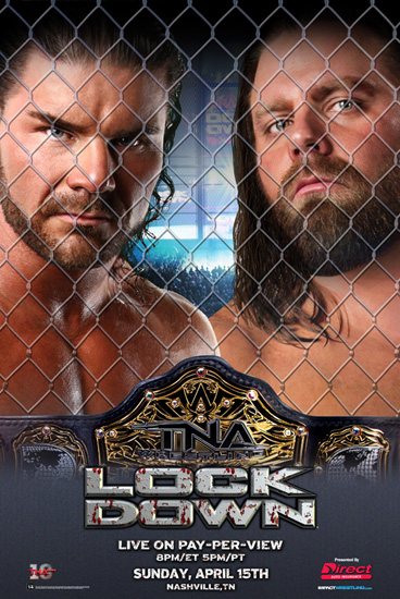 TNA "Lockdown" 2012 PPV Poster