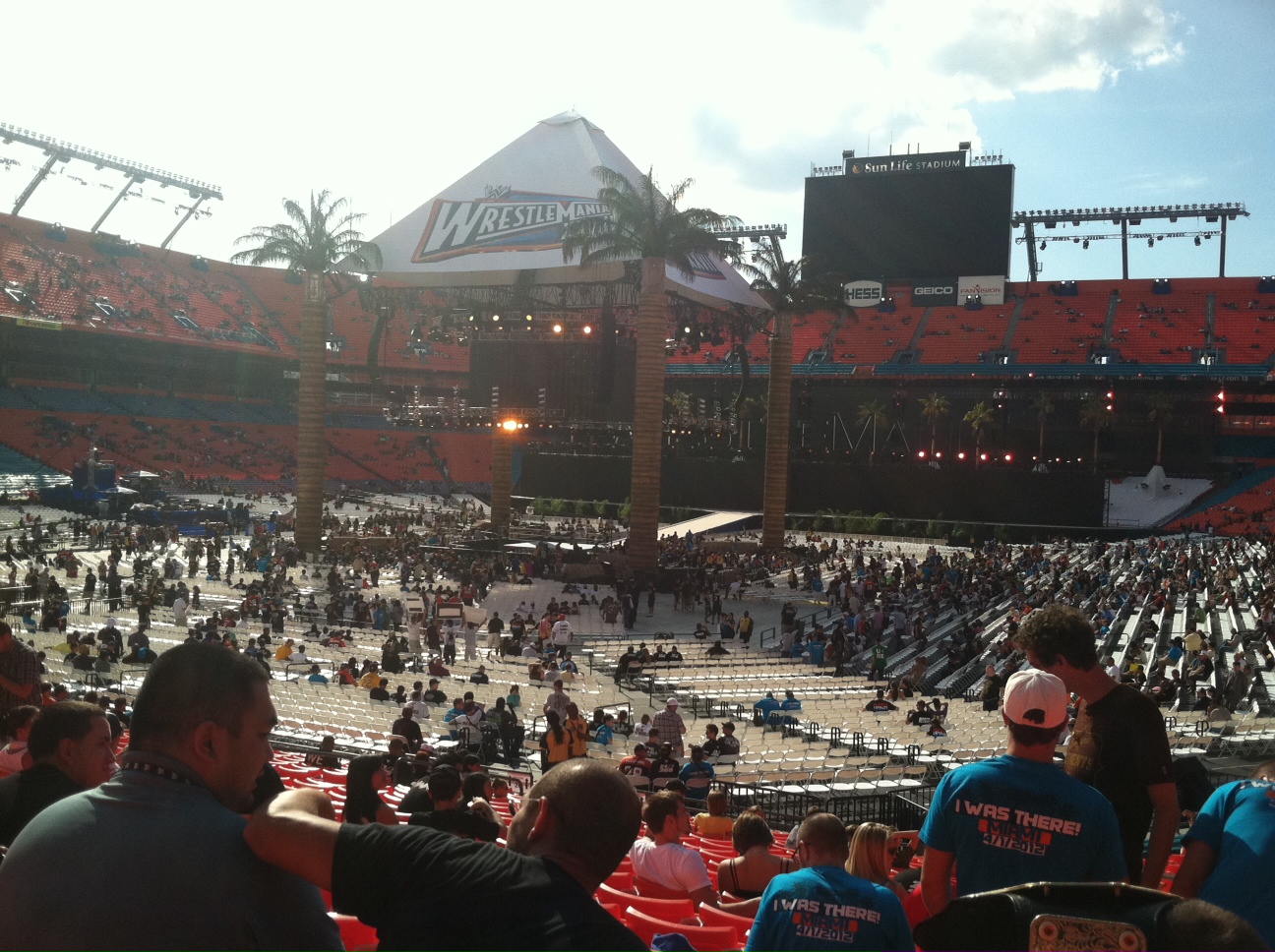 WrestleMania 28 Arena Shot
