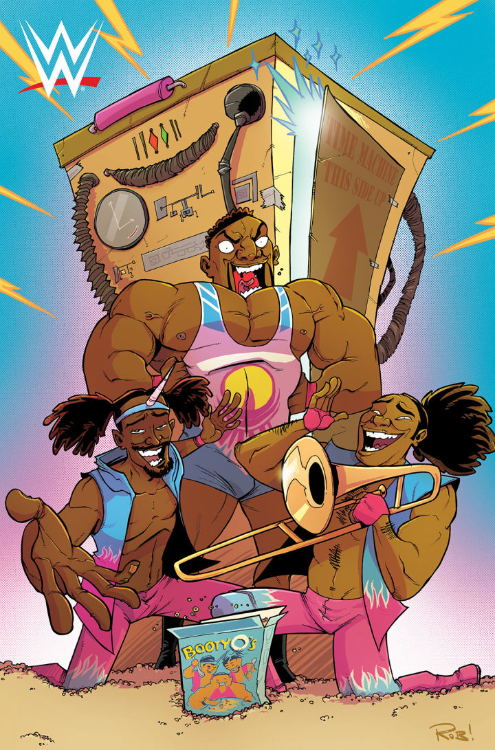 WWE SDCC The New Day Rob Guillory WWE SDCC The New Day Rob Guillory
