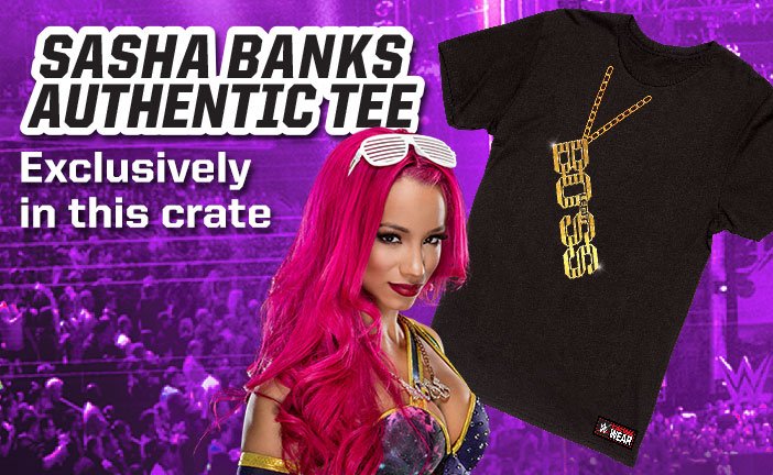 sasha banks wwe slam crate sasha banks wwe slam crate