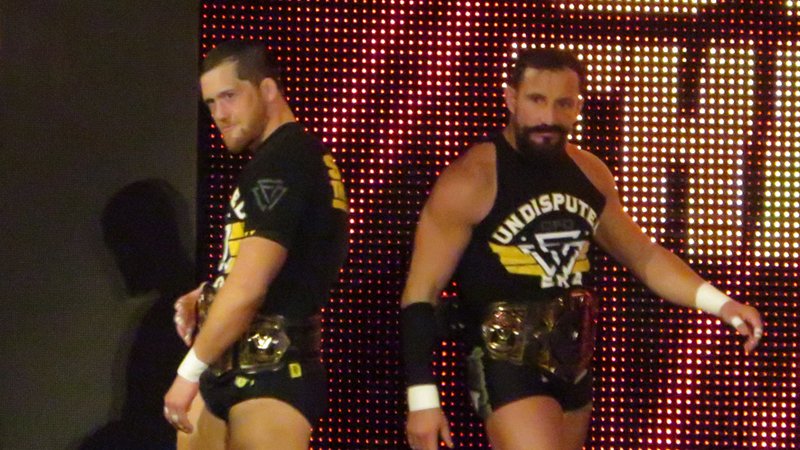 The Undisputed Era's Kyle O'Reilly and Bobby Fish The Undisputed Era's Kyle O'Reilly and Bobby Fish