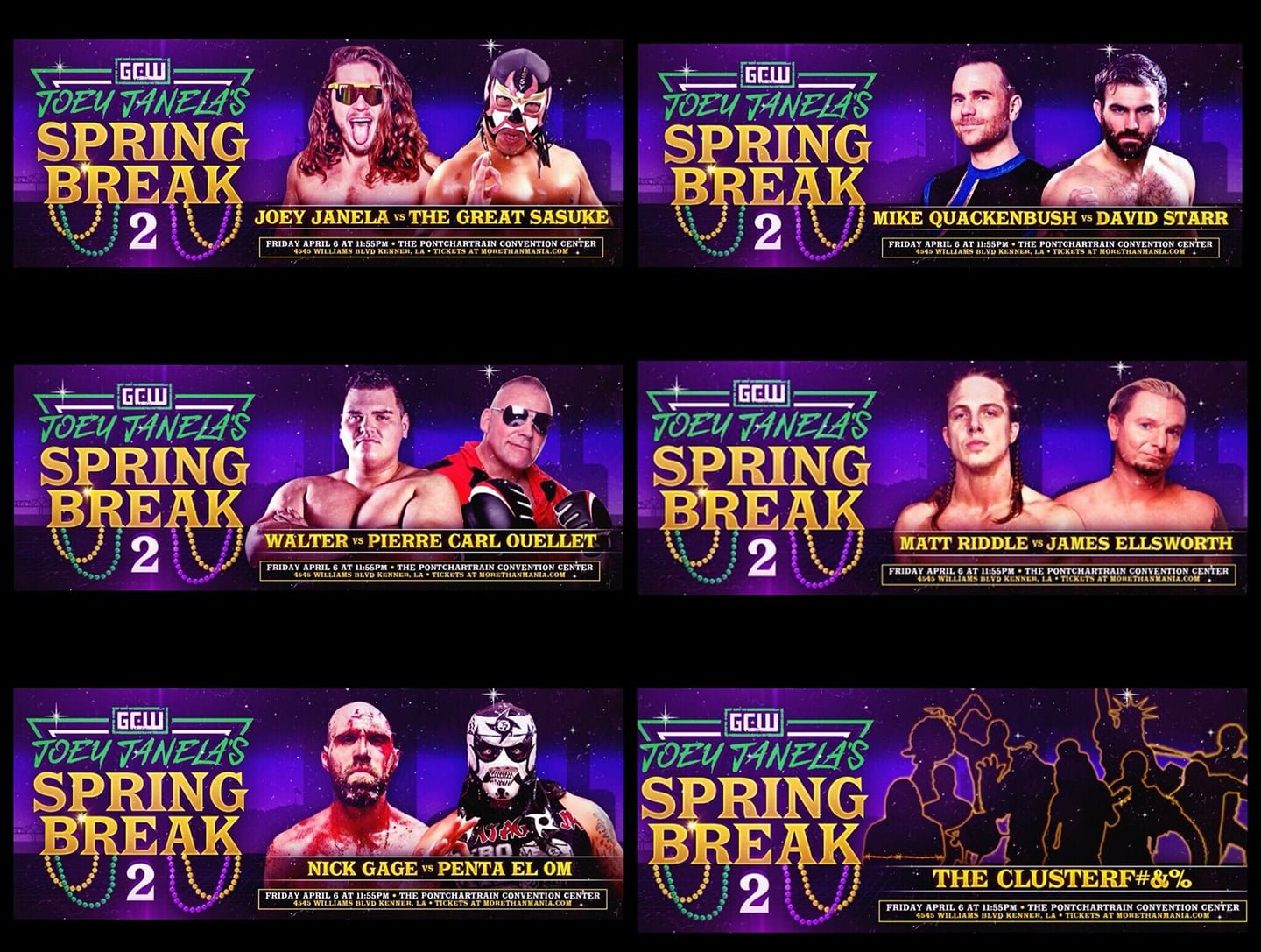 Joey Janela’s Spring Break 2 Preview & Discussion: Janela v Sasuke, Riddle v Ellsworth, PCO v Walter, More Joey Janela’s Spring Break 2 Preview & Discussion: Janela v Sasuke, Riddle v Ellsworth, PCO v Walter, More