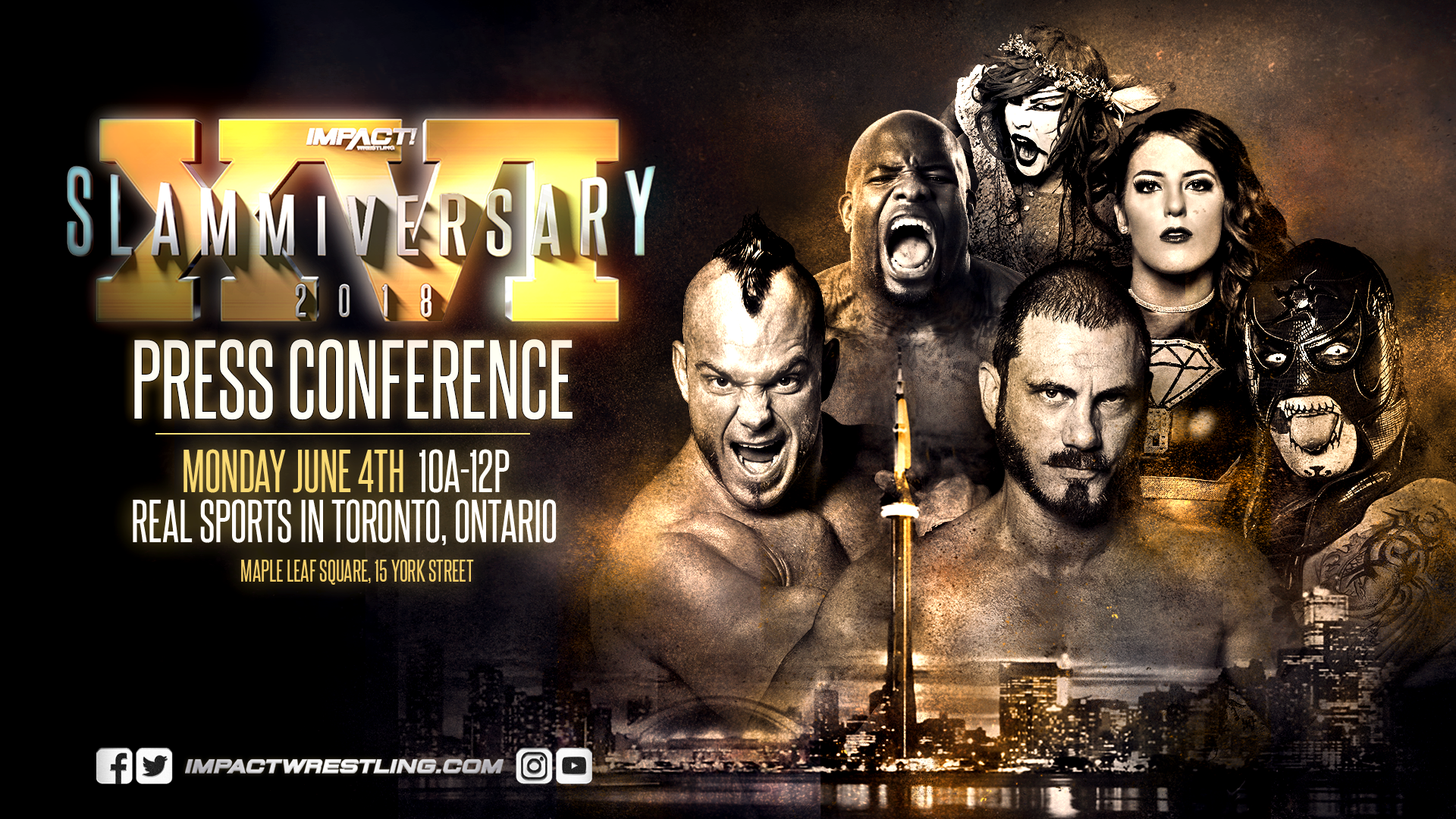 Watch The Full Impact Wrestling Slammiversary XVI Press Conference Watch The Full Impact Wrestling Slammiversary XVI Press Conference