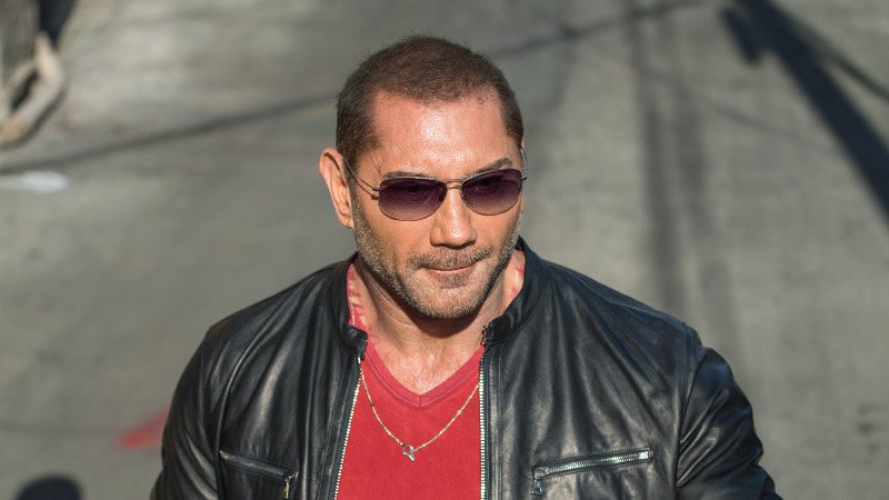 Dave Bautista shades The Rock after he's asked if he wants to be