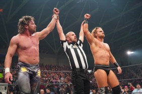 Kenny Omega and Adam Page Victory