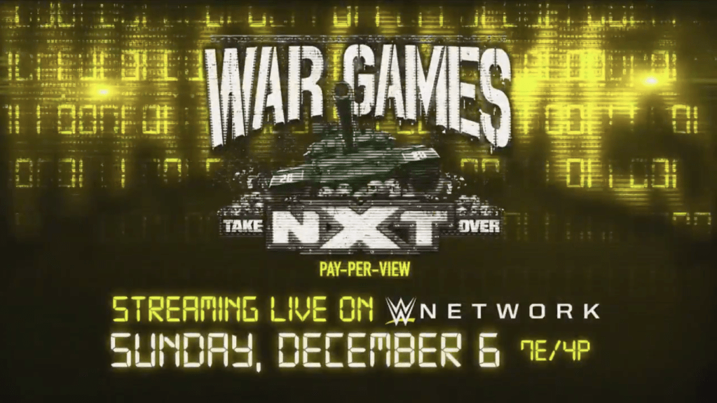 NXT TakeOver WarGames 2020