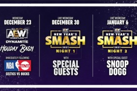 AEW Holiday Schedule