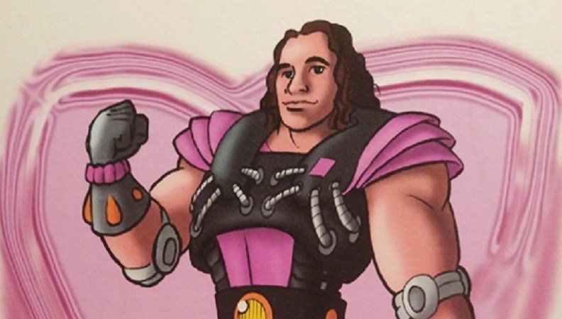 WCW Animated Series Bret Hart