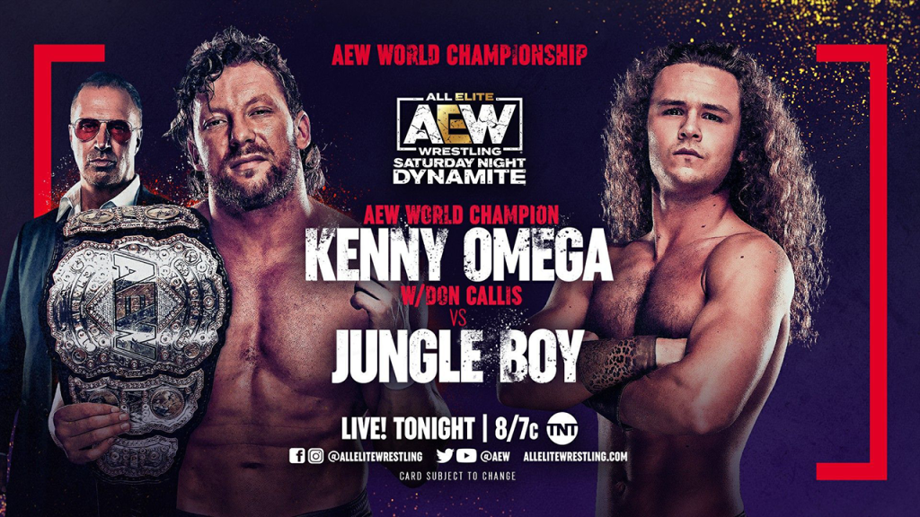 AEW Dynamite Jungle Boy Kenny Omega
