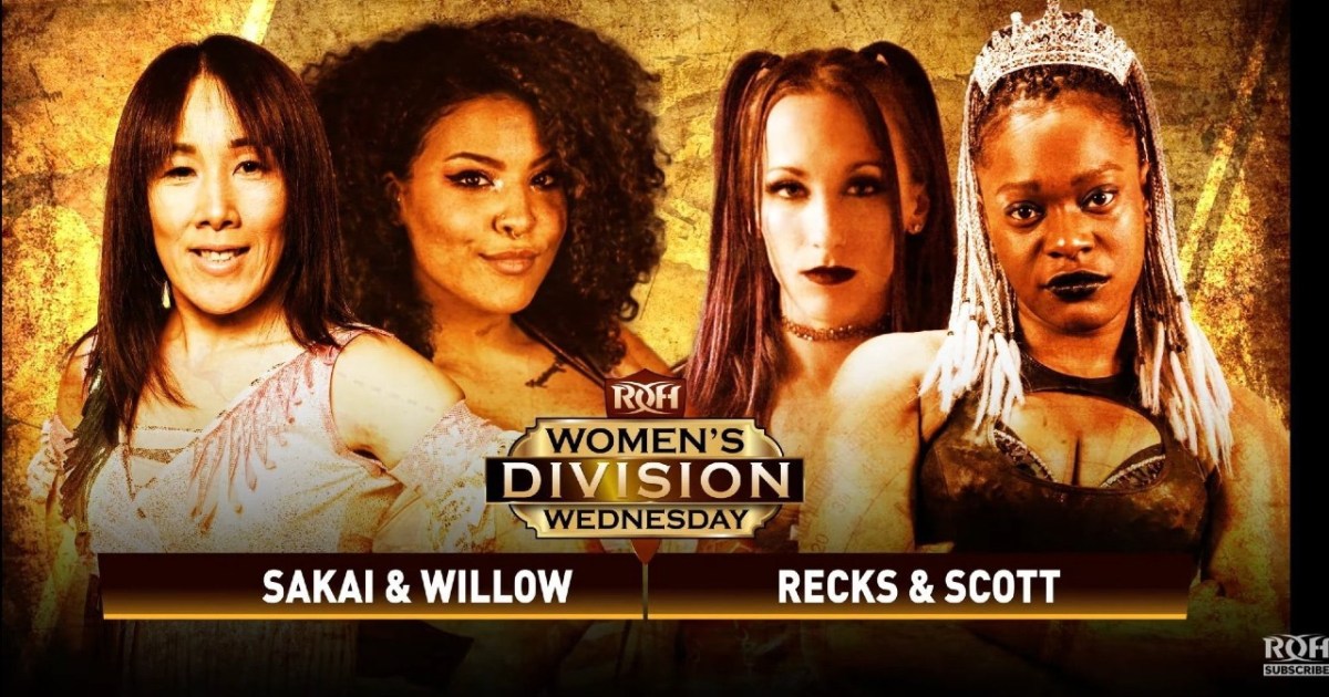 WATCH: Sumie Sakai and Willow vs. Allie Recks and Gia Scott on ROH ...
