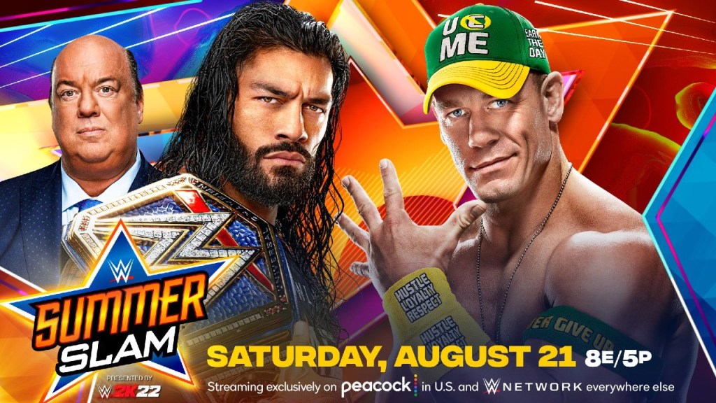 Reigns Cena WWE SummerSlam