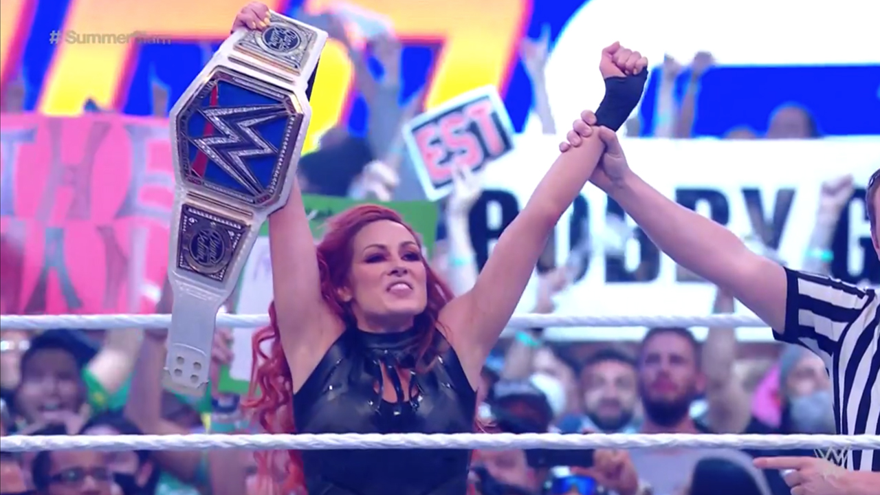 Becky Lynch back atop the SmackDown women's division as champion