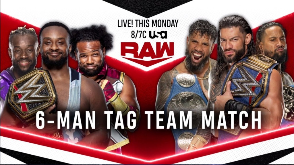 Big E Roman RAW WWE