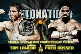 NJPW STRONG Detonation Tom Lawlor Fred Rosser