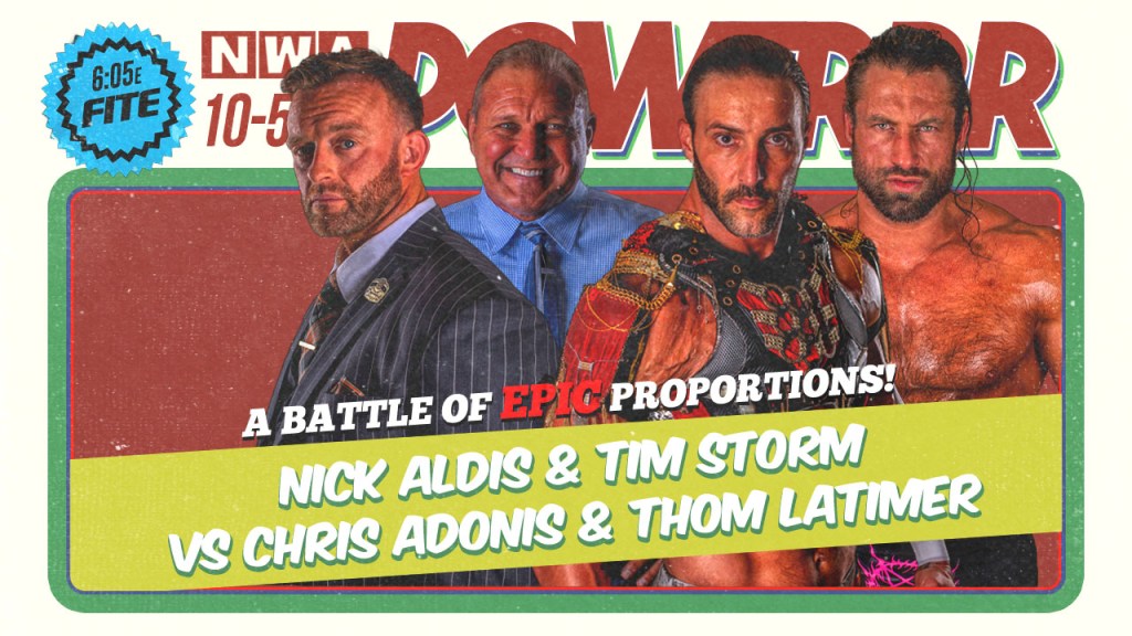 NWA Powerrr Nick Aldis Tim Storm