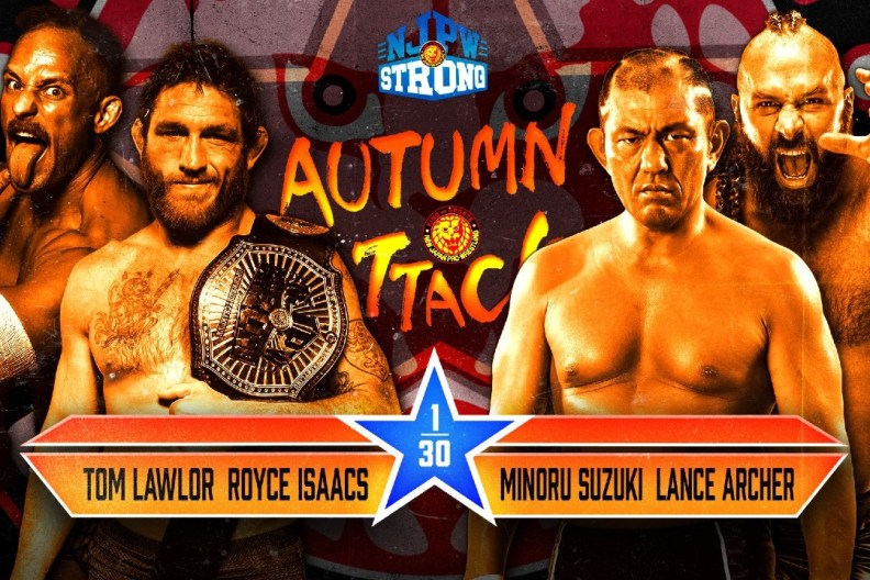 Tom Lawlor NJPW Strong Autumn Attack