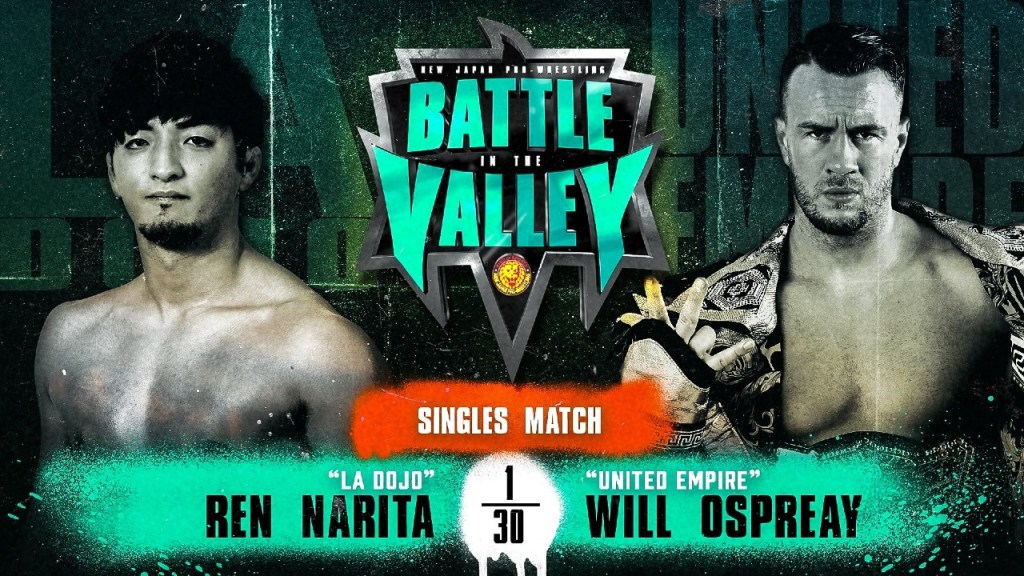Will Ospreay NJPW Battle in the Valley