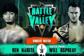 Will Ospreay NJPW Battle in the Valley