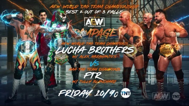 AEW Rampage Lucha Brothers FTR