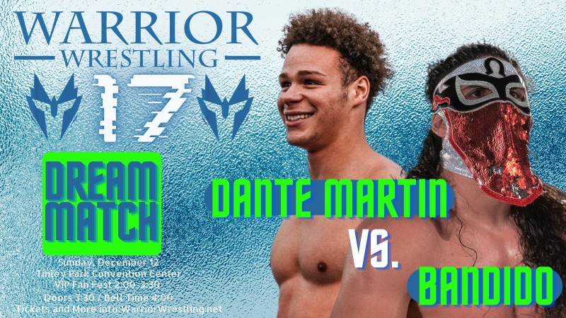 Dante Martin Bandido Warrior Wrestling
