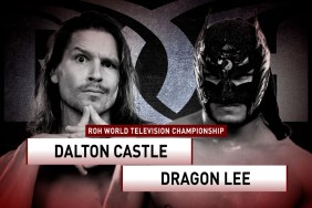 ROH Wrestling Dalton Castle Dragon Lee