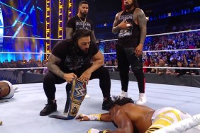 Roman Reigns King Woods WWE SmackDown