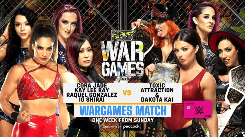 WWE NXT WarGames Women's Match