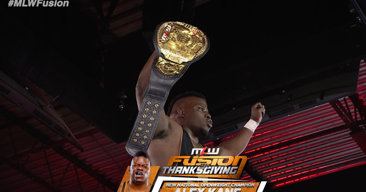 Alex Kane Becomes Second MLW National Openweight Champion