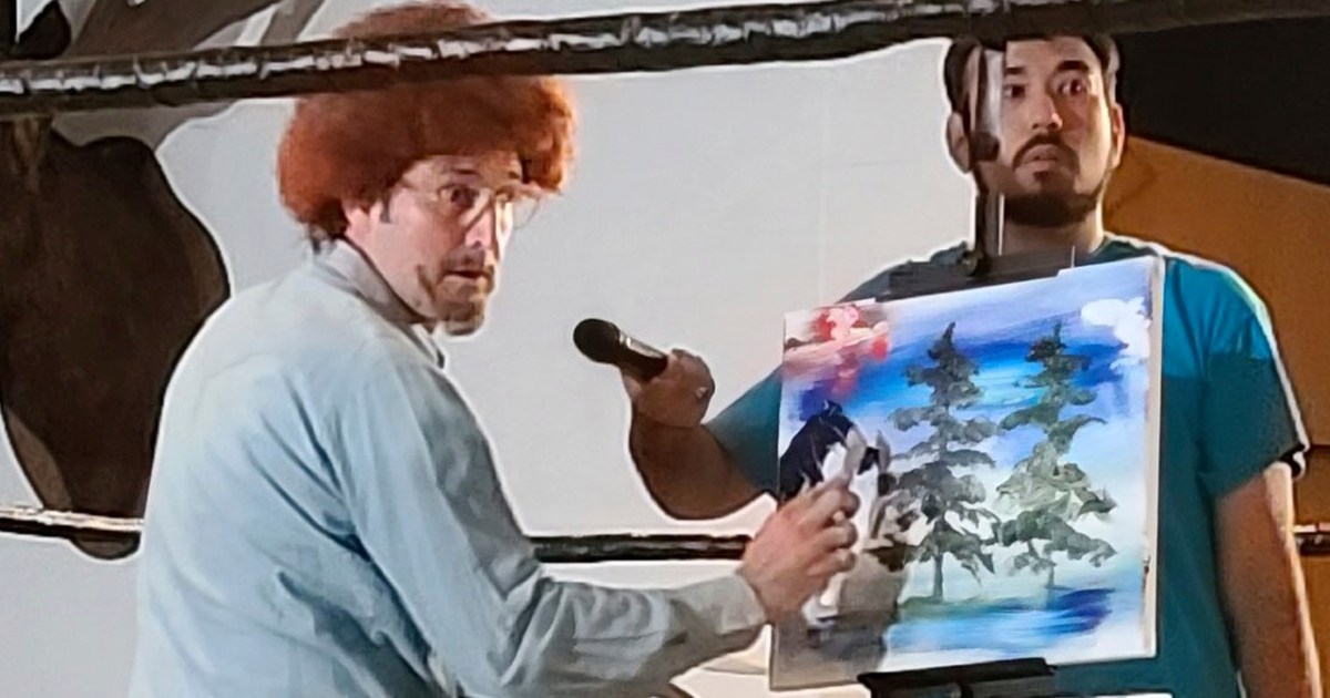 SOLD OUT: Paint Like Bob Ross with David Arquette - Second Harvest Food  Bank of Middle Tennessee