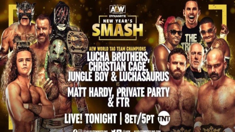 AEW Dynamite New Year's Smash Lucha Brothers