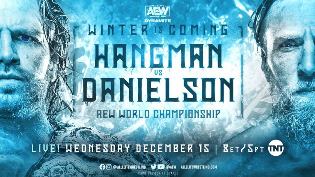 AEW Winter is Coming Hangman Page Bryan Danielson