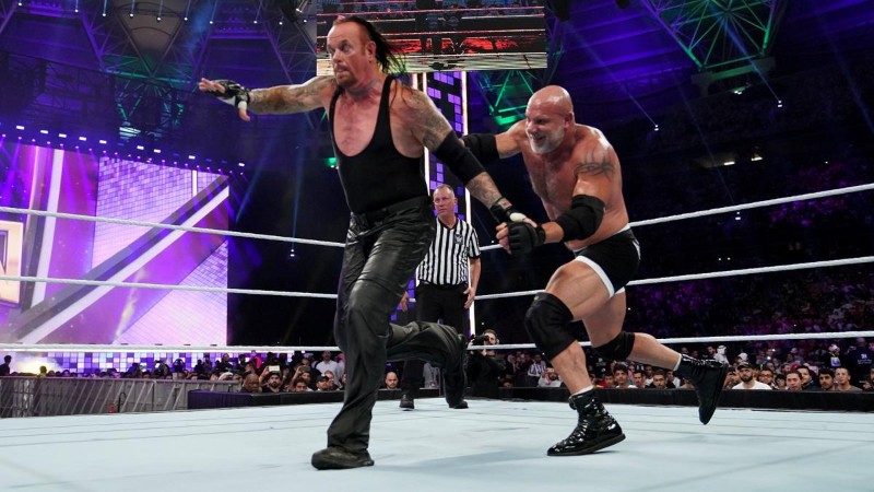 Goldberg Undertaker WWE