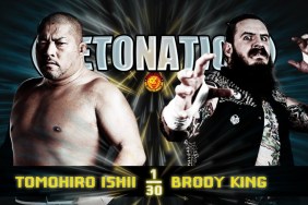 NJPW STRONG Detonation Brody King Tomohiro Ishii