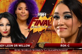 ROH Final Battle Women's World Championship