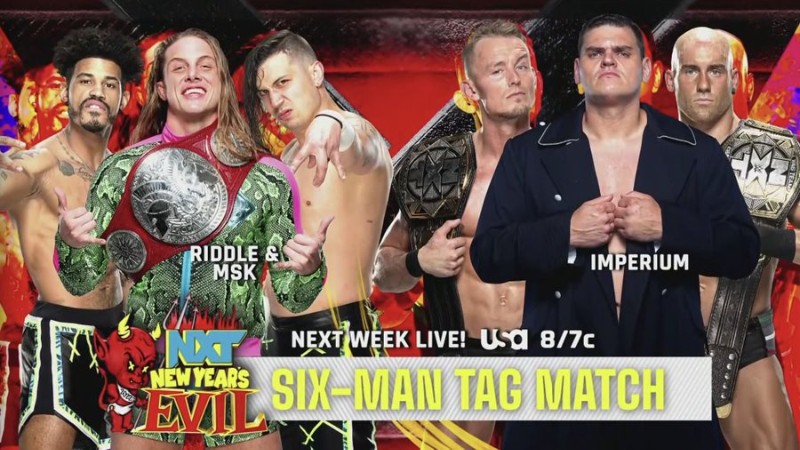 Riddle MSK Imperium WWE NXT