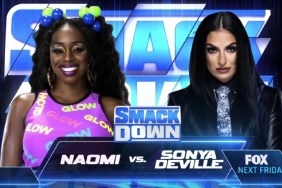 WWE SmackDown Naomi vs. Sonya Deville