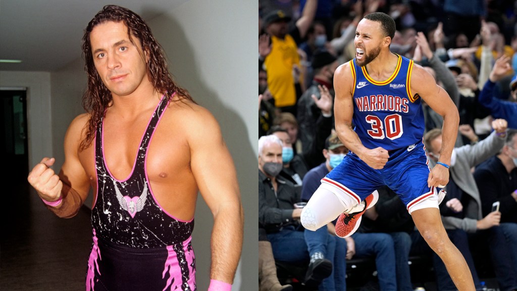 Steph Curry Bret Hart