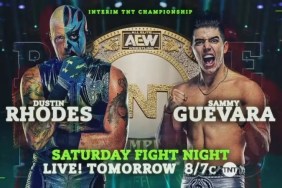 AEW Battle of the Belts Dustin Rhodes Sammy Guevara