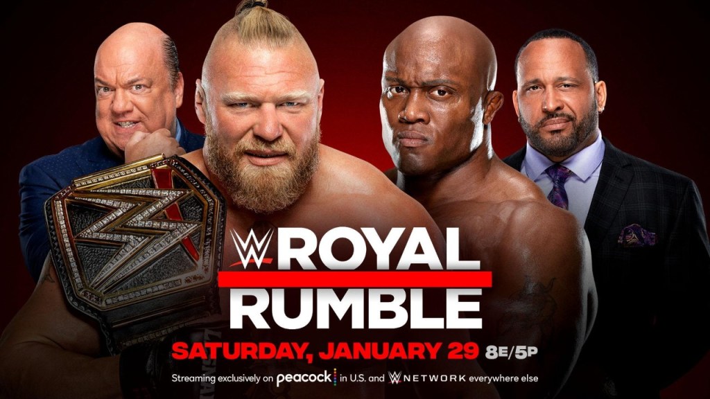 Brock Lesnar Bobby Lashley WWE Royal Rumble