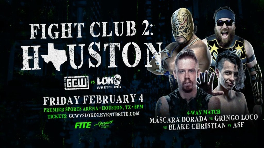 GCW Fight Club 2 Mascara Dorada Blake Christian
