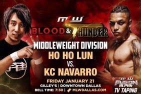 MLW Blood & Thunder Ho Ho Lun KC Navarro
