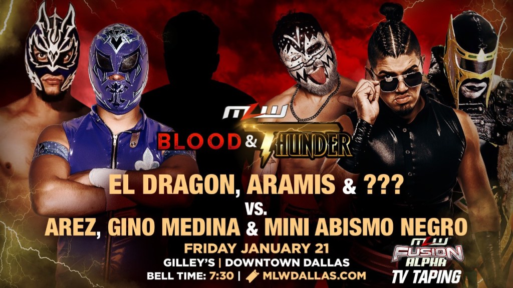 MLW Blood & Thunder Mixed Size Trios Match