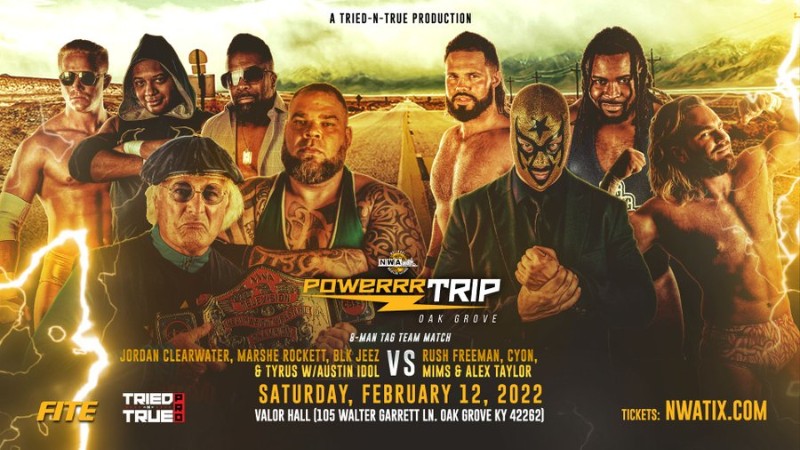 NWA PowerrrTrip Eight-Man Tag Bout