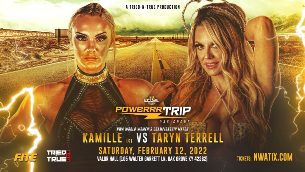 NWA PowerrrTrip Kamille Taryn Terrell