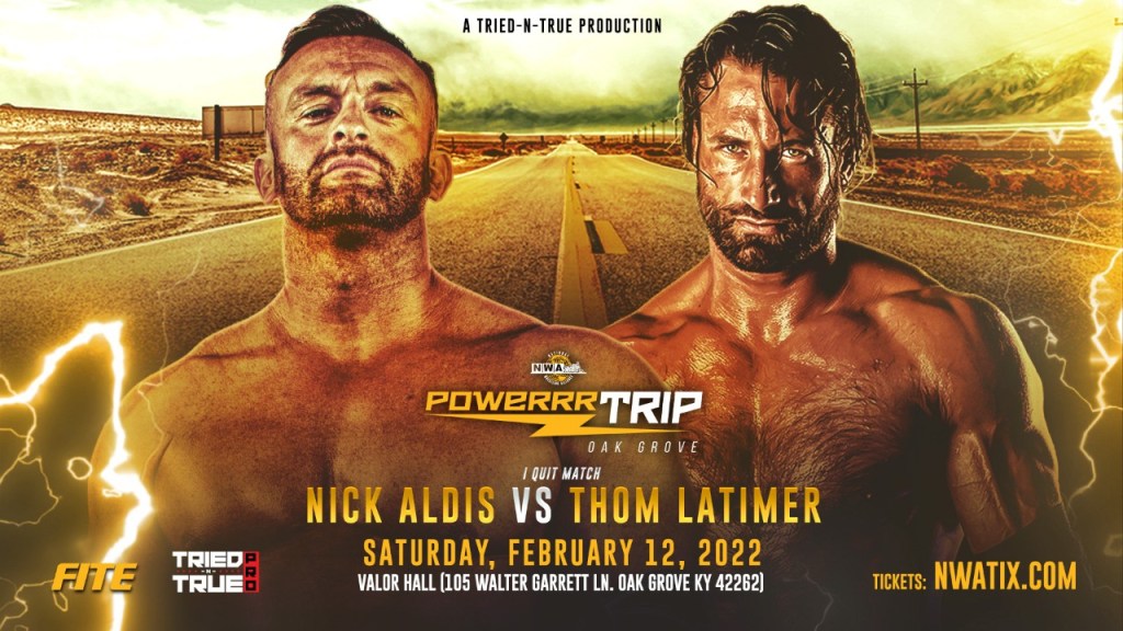 NWA PowerrrTrip Nick Aldis Thom Latimer